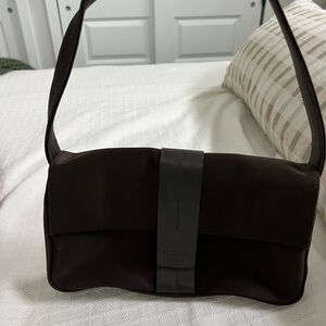 Men's Dark Brown Shoulder Bag - Classic Everyday Carry